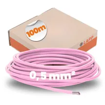 Lapp 4510081 Litze H05V-K 1 x 0.50 mm2 Rosa 100 m