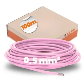 Lapp 4510081 Litze H05V-K 1 x 0.50 mm2 Rosa 100 m