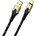 USB-A auf USB-C 5 Schwarz/Gold
