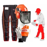 Oregon Schutzausrüstung Set, Helm Hose - Handschuhe)