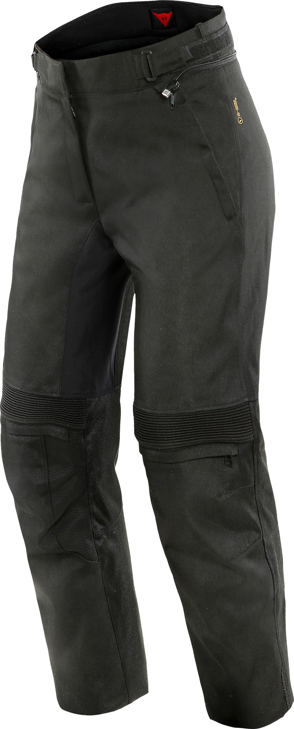 Dainese Campbell, pantalon en textile pour femmes D-Dry - Noir/Noir - 42