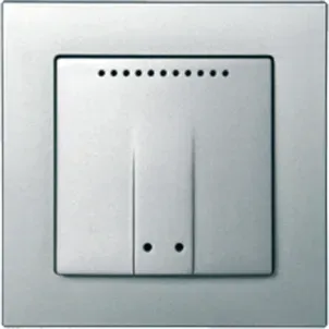elsner WGTH-UP, alu Innenraumsensor (Temperatur, Feuchtigkeit) #20551