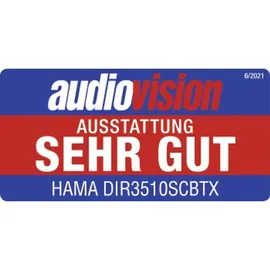 Hama DIR3510SCBTX DAB+/Internetradio/CD/Bluetooth RX/TX/App