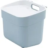 Curver Ready to Collect 5 l, Blau/Grau, 100% recyceltes Material, 25 x 18,6 x 20,3 cm - Blau