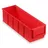 Allit 456561 Sichtlagerkasten (L x B x H) 91 x 500 x 81mm Rot 1St.