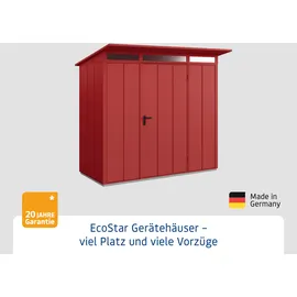 Hörmann Elegant-P Typ 1 2,48 x 1,53 x 2,29 m purpurrot