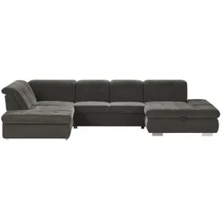 Kollektion Kraft Wohnlandschaft mit verschiedenen Funktionen Spencer ¦ grau ¦ Maße (cm): B: 382 H: 102 T: 260.0