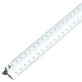 ARISTO Dreikantmaßstab F, weiß