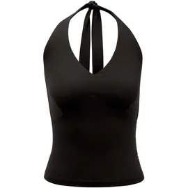 Aniston CASUAL Neckholdertop Schwarz 38