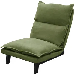 ML-Design Bodenstuhl Relaxsessel Bodensessel verstellbare Rückenlehne Loungesessel Grün