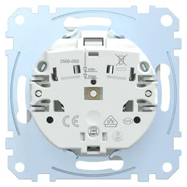 Merten SCHUKO-Steckdose pws mit Steckklemme MEG2301-0619