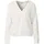 STREET ONE Shirtjacke Strick Look Jacke Weiß 38