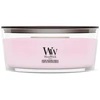Woodwick Cherry Blossom & Vanilla Duftkerze 454 g beige/pink