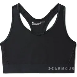 UNDER ARMOUR Damen BH Armour Mid Keyhole Bra, Schwarz, XS