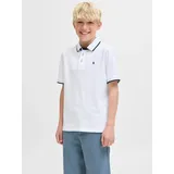 Jack & Jones Junior Poloshirt in White | Gr.: 176