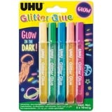 UHU Glow in the dark Klebestifte 5x 10,0 ml