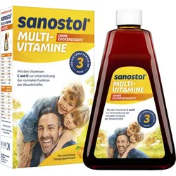 Sanostol Multi-Vitamine ohne Zuckerzusatz