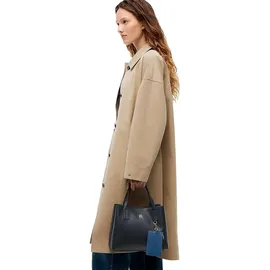 Tommy Hilfiger Icon Mini Satchel Umhängetasche Polyurethan Space Blue