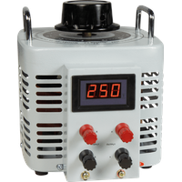 MC-POWER Ringkern-Stelltrafo, McPower V-8000 LED 0-250 V, 8 A,