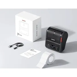 Niimbot B3S_P Grau Etikettendrucker Thermodirekt 203 x 203 dpi Etikettenbreite (max.): 75mm Bluetooth®,