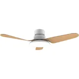 Cecotec EnergySilence Aero 5200 52 cm Deckenventilator Weiß/Braun