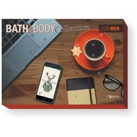 itenga XXL Männer Adventskalender  Men Bath & Body for Men Schreibtisch Business
