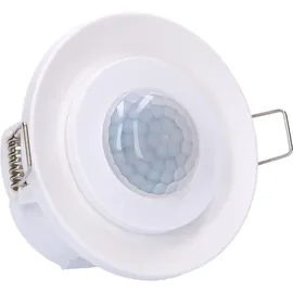 led`s light LED's,ight Einbau-Deckensensor PIR LED + Halogen 360° IP20 Weiß
