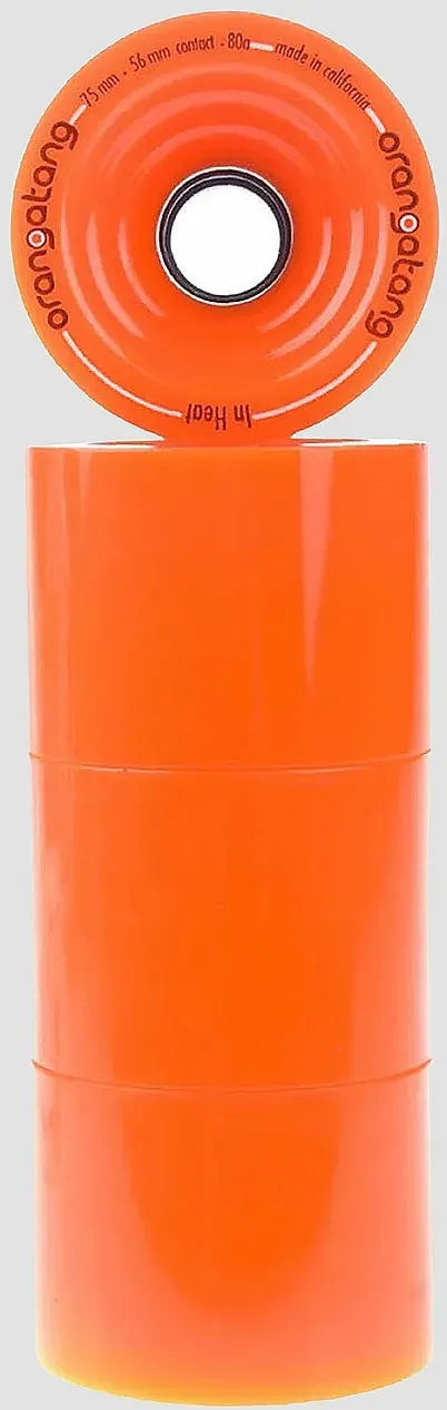 Orangatang InHeats 75mm 80a Wheels orange Gr. Uni