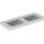 Geberit Renova Plan Doppelwaschtisch 130 x 48 cm (501711001)