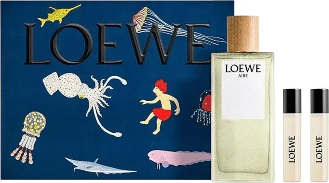 LOEWE AIRE LOEWE EAU DE TOILETTE 100ML SPRAY + MINIATUR 10ML + WASSER 10ML
