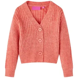 Kinder-Strickjacke Mittelrosa 140