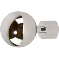 Endstücke BALL, 2 Stück - silber