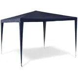 Relaxdays Pavillon 2,5 x 3 m Blau