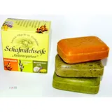 Saling Geschenkset Schafmilchseife "Kräutergarten" 3 x 100 g
