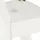 vidaXL Bistrotisch 70 x 70 x 72 cm Weiß