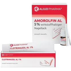 Amorolfin Al 5% Nagellack & Clotrimazol Al 1% Creme