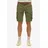 Superdry Cargobermudas "CORE CARGO SHORT", Herren, Gr. 28, N-Gr, grün (chive grün), Web, Obermaterial: 97% Baumwolle, 3% Elasthan, unifarben, straight fit knielang, Hosen, Straight Fit, mit Reißverschluss und 1-Knopf-Verschluss, knielang