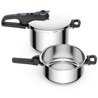 Tefal Secure Trendy P2584301 Schnellkochtopf-Set