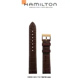 Hamilton Leder Jazzmaster Band-set Leder-braun-18/16 H690.323.112 - braun