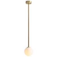 Licht-Erlebnisse Deckenlampe Glas Metall E14 14 cm breit in