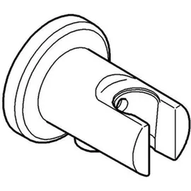 Grohe Relexa Wandanschlussbogen mit Wandbrausehalter verchromt
