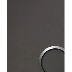 wallface Dekorpaneele, Leder Optik, gesteppt - grau