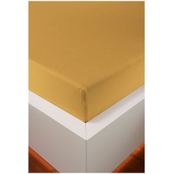 HEFEL Spannleintuch Edel Jersey - 90x190cm - 120x220cm	685 gold