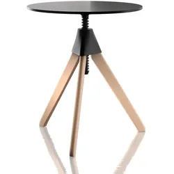 Magis - Topsy The Wild Bunch Beistelltisch, Buche natur / schwarz