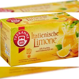 Teekanne Italienische Limone Früchtetee 20 x 2,5 g