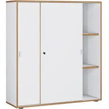 VCM Salia Aktenschrank 100 x 37,4 x 110 weiß