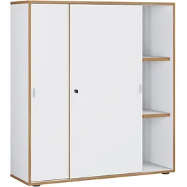 VCM Salia Aktenschrank 100 x 37,4 x 110 weiß