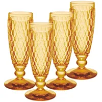 Villeroy & Boch Boston Coloured Sektglas 0,145 l 4er Set