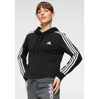 Adidas Essentials 3-Streifen Cropped, Hoodie black