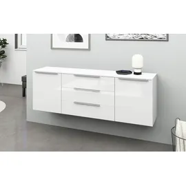 borchardt Möbel Sideboard BORCHARDT MÖBEL "Oliva", weiß (weiß matt, weiß hg), B:166cm H:53cm T:35cm, Sideboards, Sideboard, Breite 166 oder 200 cm